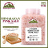 Himalayan Chef Pink Himalayan Salt Coarse Grain, Plastic Jar - 5 lbs | 2 Pack